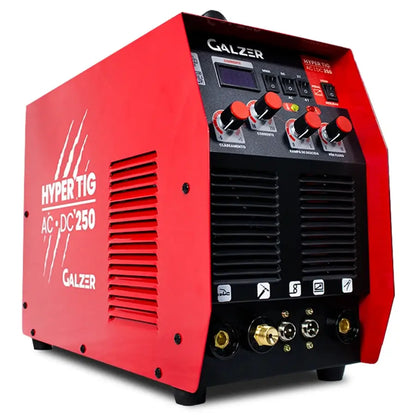 Maquina Solda Galzer Hypertig 250 AC / DC - Tig Aluminio
