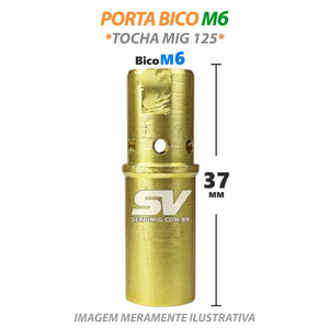 Porta Bico Mig M6 - Tocha Mig 125