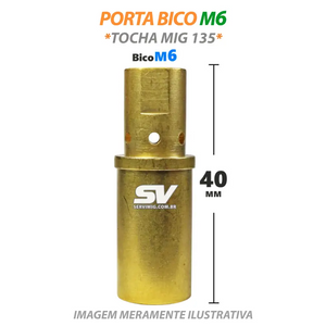 Porta Bico Mig M6 - Tocha Mig 135