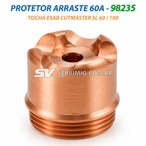 Protetor Arraste 60A - 98235 - ESAB Cutmaster SL60 / SL100