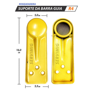 Suporte da Barra Guia - Rosqueadeira Re4