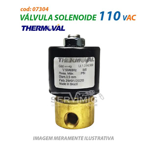 Valvula Solenoide 110v - 07304 - Thermoval - AC