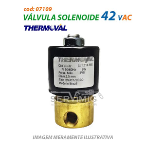 Valvula Solenoide 42v - 07109 - Thermoval - AC