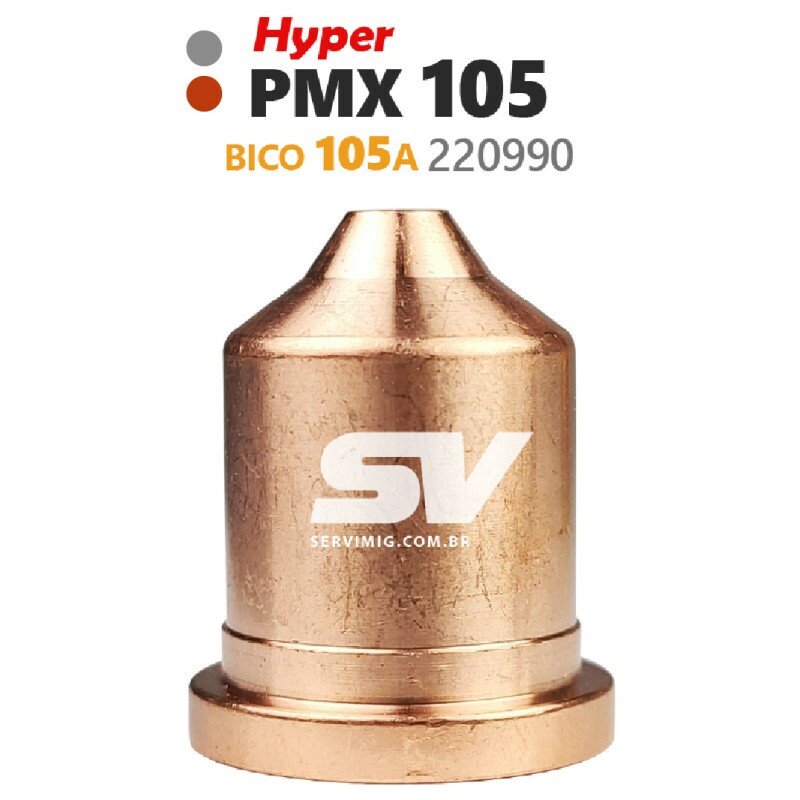Bico 105A - 220990 - Hypertherm Powermax 105