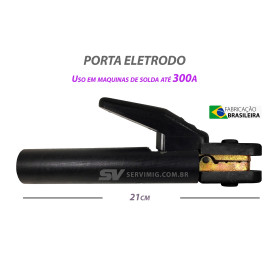 Alicate de Solda Porta Eletrodo 300A - Nacional