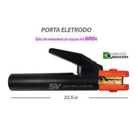 Alicate de Solda Porta Eletrodo 600A - Nacional