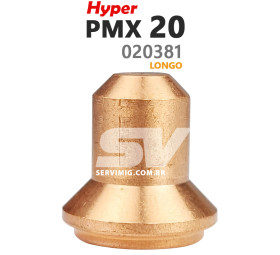 Bico Longo 020381 - Hypertherm Powermax 20