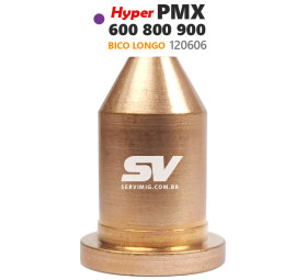 Bico Longo 120606 - Hypertherm Powermax 600-800-900