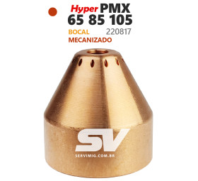 Bocal Reto 45 a 85A - 220817 - Hypertherm P. Max 65/ 85 / 105