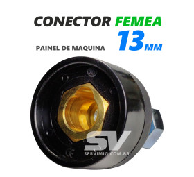 Conector / Engate Femea 13mm 