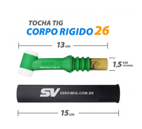 Corpo / Cabeça - Tocha Tig 26 Gatilho