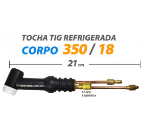 Corpo / Cabeça Tocha Tig Refrigerada 350 - 18