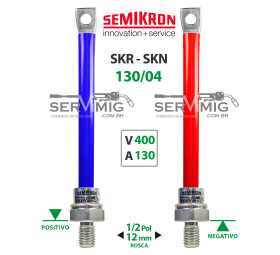 Diodo Semikron - SKR-SKN 130/04 - 2 unidades