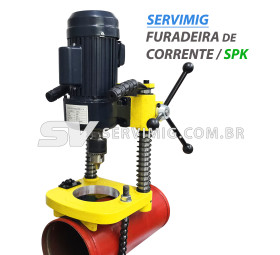 Furadeira de Corrente para Tubos - SPK