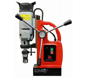 Furadeira com Base Magnética + Mandril Fresa Copo