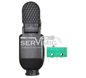 Gatilho para tocha tig