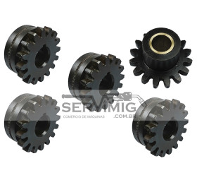 Jogo Roldana Recartilhada Bambozzi SAG 1010 - 1,2 mm