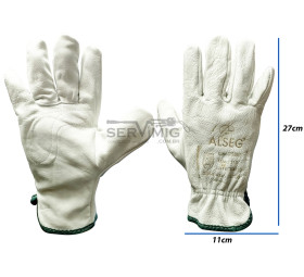 Luva Vaqueta Petroleira Soldador com C A