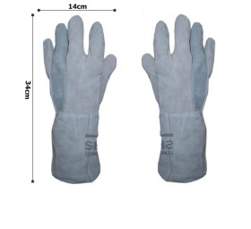 Luva de Raspa Soldador - Punho Longo 20 - com C A