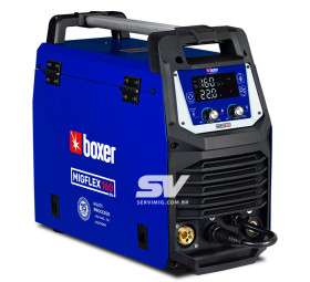Solda Portatil Mig Flex Boxer 160A - Bivolt - Tocha e Cabos