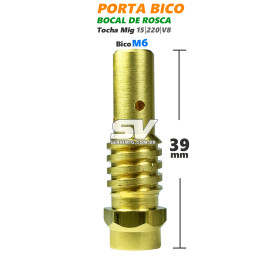 Porta Bico para Bocal de Rosca - Tocha Mig 15-220-V8