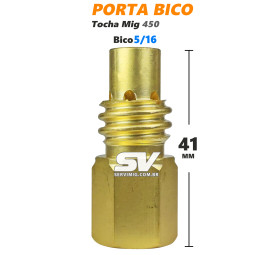 Porta Bico Rosca Grossa para Tocha Mig 450