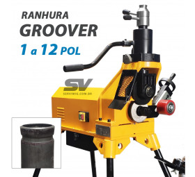Ranhura Groover SERVIMIG - 1 a 12 pol - 220V Mono