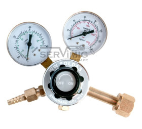 Regulador de Pressão para Gás CO2 