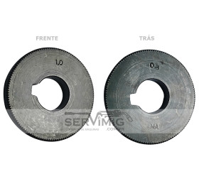 Roldana Recartilhada Mig Lincoln - 0,8 x 1,0 mm