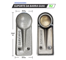 Suporte da Barra Guia - Rosqueadeira Re2