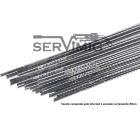 Vareta de Alumínio 1/8 - 3,2mm - ER4043 -  ( 500g )