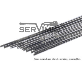 Vareta de Alumínio 3/32 - 2,4mm - ER4043 -  ( 200g )