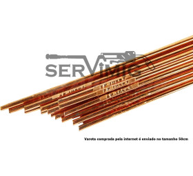 Vareta de Ferro 1/8 - 3,2mm - AWSER70s -  ( 200g )
