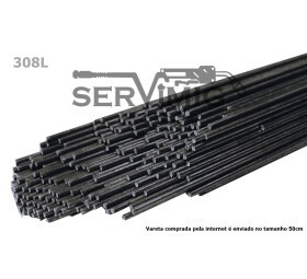 Vareta de Inox 3/32 - 2,4mm - 308L -  ( 1kg )