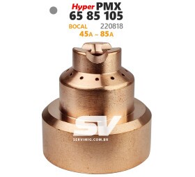 Bocal 45 a 85A - 220818 - Hypertherm P.Max 65/ 85/ 105