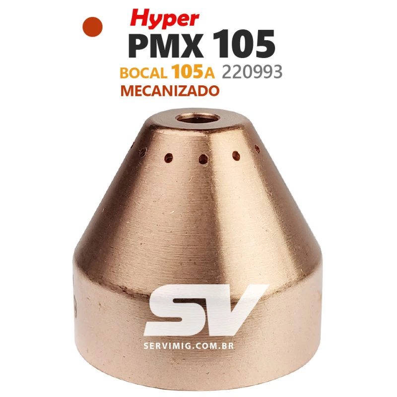 Bocal Reto 105A - 220993 - Hypertherm Powermax 105