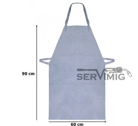 Avental de Raspa Soldador com  C A - 120 x 60 cm