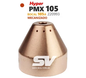 Bocal Reto 105A - 220993 - Hypertherm Powermax 105