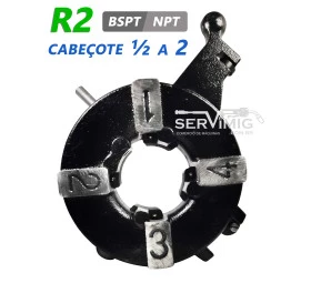 Cabeçote para Rosqueadeira 1/2 a 2 - R2