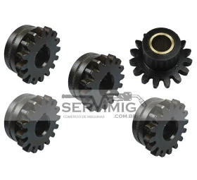 Jogo Roldana Recartilhada Bambozzi SAG 1010 - 1,6 mm